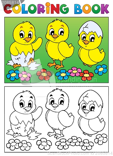 Image of Coloring book bird image 6