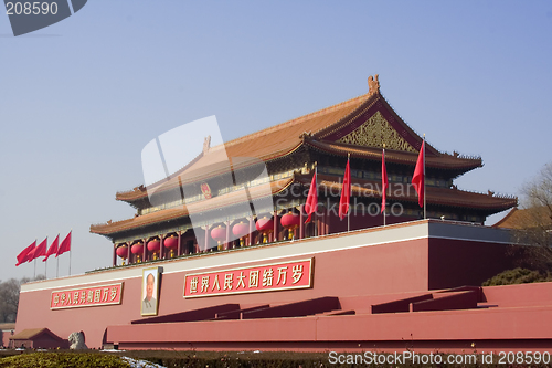 Image of Beijing Tiananmen gate
