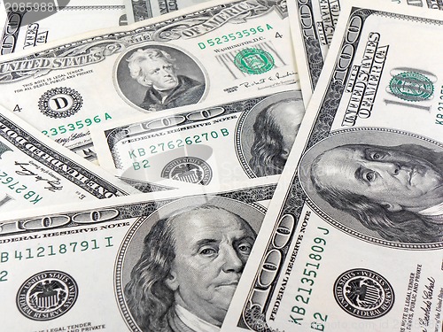 Image of money background from dollars usa