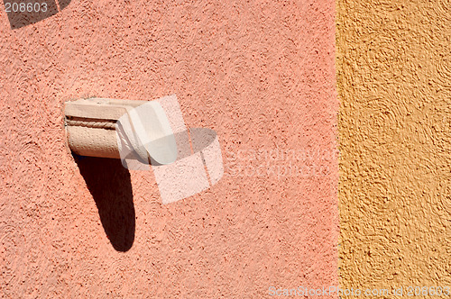 Image of Sunny Mexican Stucco with Drain