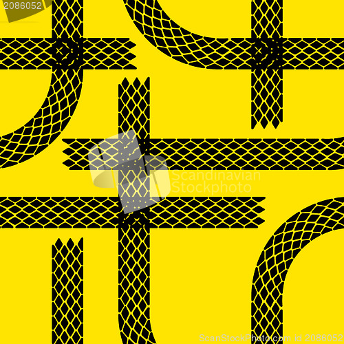 Image of Seamless wallpaper tire tracks pattern illustration vector backg