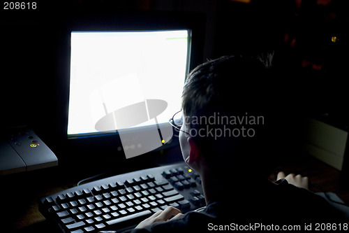 Image of Boy at the Computer