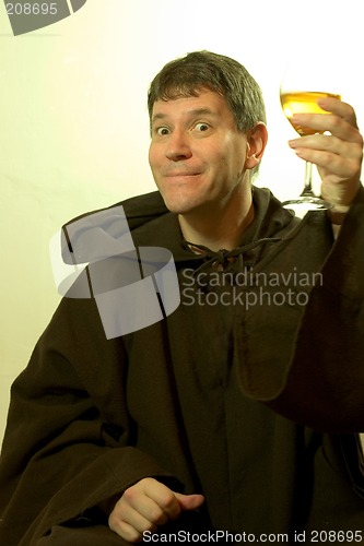 Image of The Monk Praises the Wine