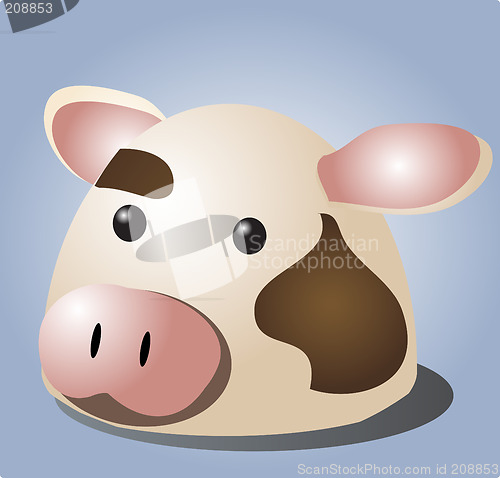 Image of Cow cartoon