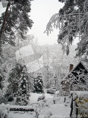 Image of Chalet in winter