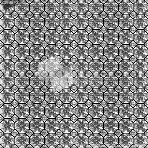 Image of Seamless pattern composed of diamonds