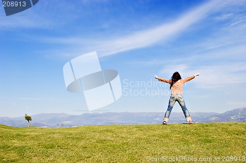 Image of With arms wide open
