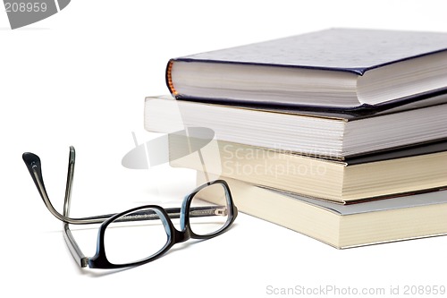 Image of Books and glasses