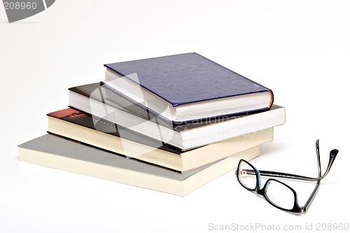 Image of Books and glasses
