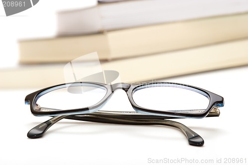 Image of Books and glasses