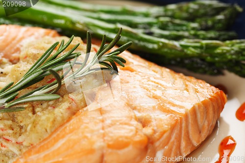 Image of Baked salmon