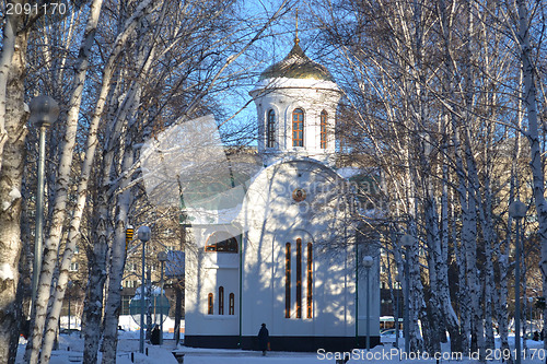 Image of The temple in honor of sacred blessed prince Dmitry Donskogo, Tyumen