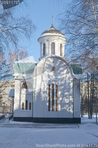 Image of The temple in honor of sacred blessed prince Dmitry Donskogo, Tyumen