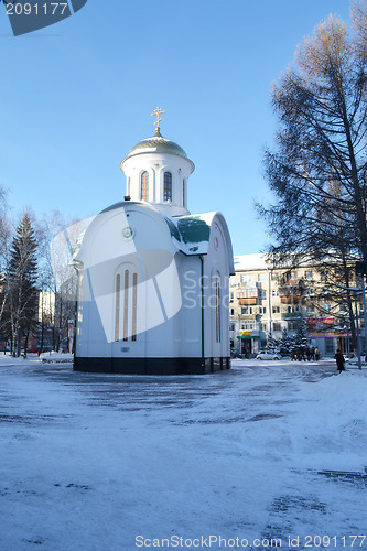 Image of The temple in honor of sacred blessed prince Dmitry Donskogo, Tyumen