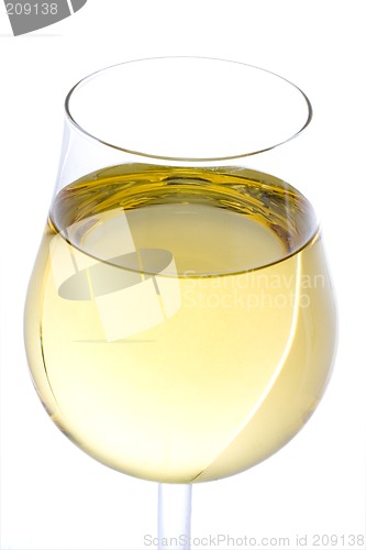 Image of White wine glass