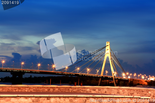 Image of bridge in Kiev city