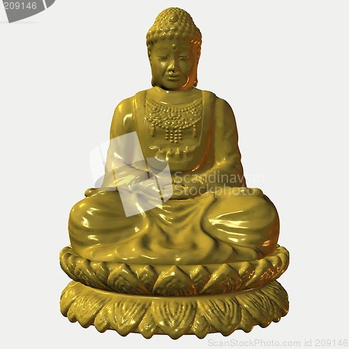 Image of Buddha-Gold