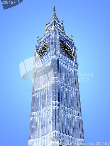 Image of Big Ben abstract