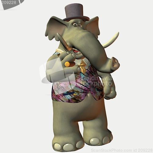 Image of Eric the Toon Elephant