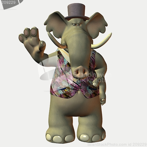 Image of Eric the Toon Elephant