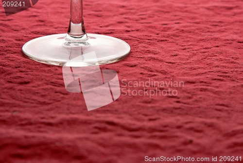 Image of Wine Glass Abstract