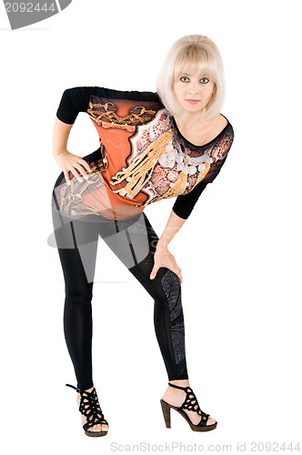Image of The beautiful blonde