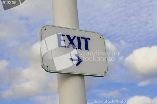 Image of Exit sign

