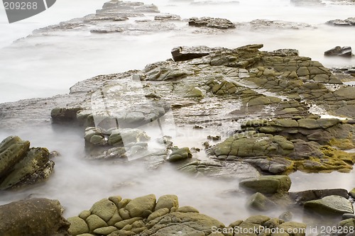 Image of Rocks on the beach

