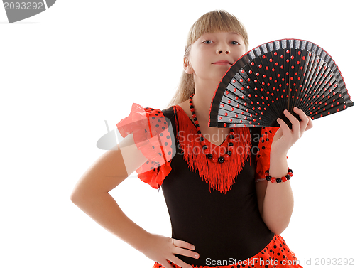 Image of Flamenco Girl