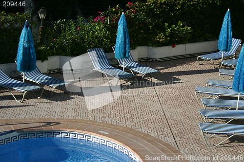 Image of swimming pool area