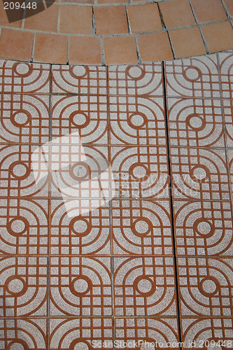 Image of abstract tiles