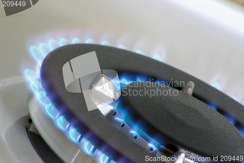 Image of gas burner