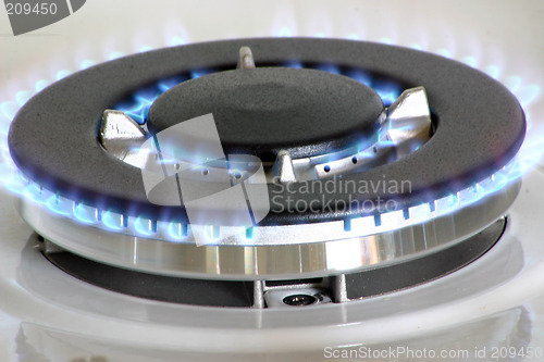 Image of gas burner