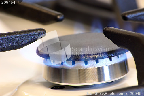 Image of small gas burner
