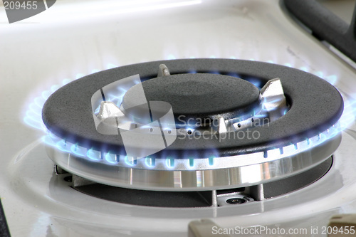 Image of gas burner