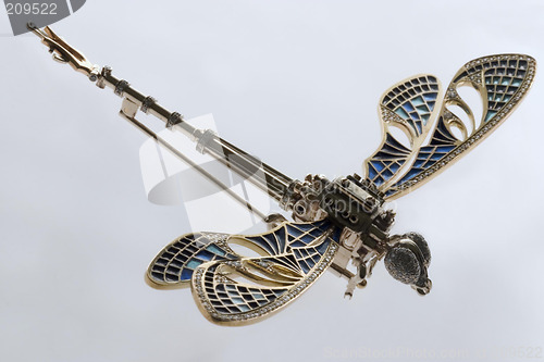 Image of garnishing. dragonfly,