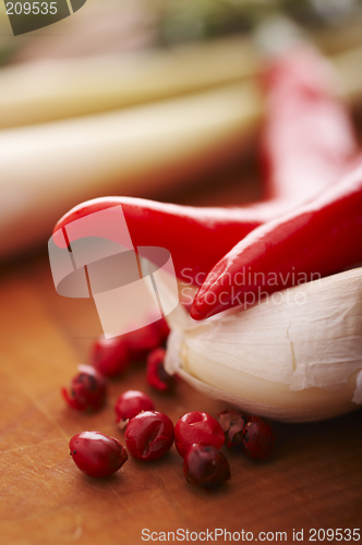 Image of Chili and garlic
