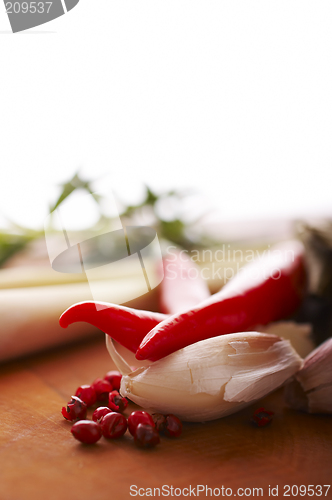 Image of Chili and garlic