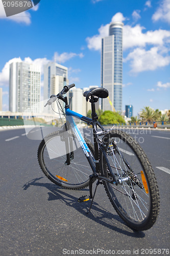 Image of  Bicycle On Empty Road