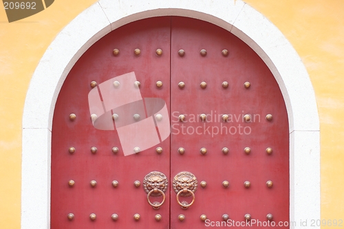 Image of Chinese door