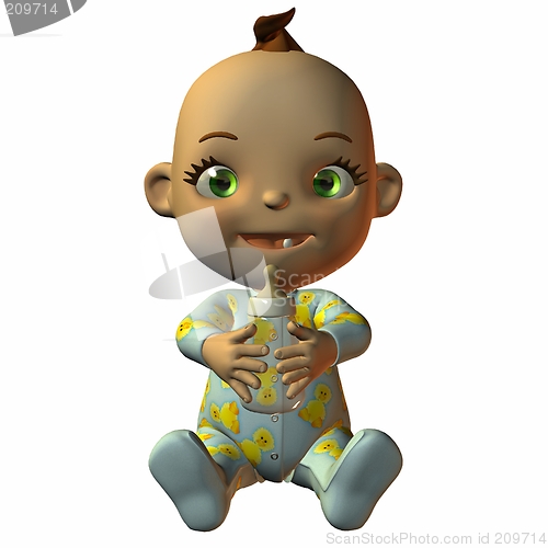 Image of Toon Baby with Bottle