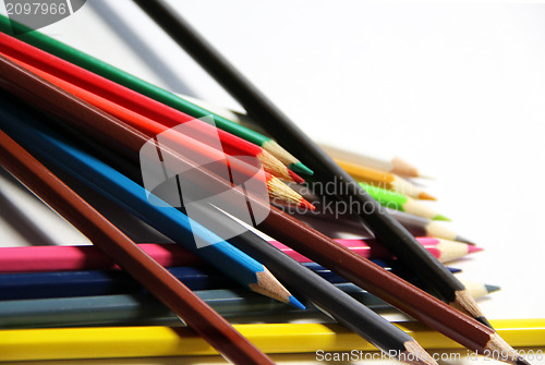 Image of Multicolored pencils