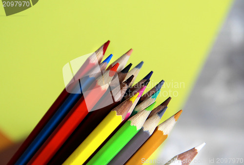 Image of Multicolored pencils