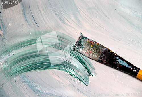 Image of Painting process