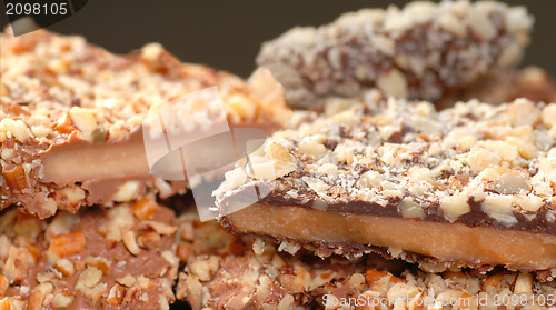 Image of Variety of English Toffee with a shallow depth of field