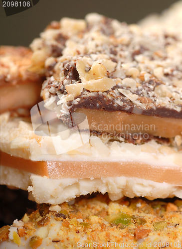 Image of Variety of English Toffee with a shallow depth of field