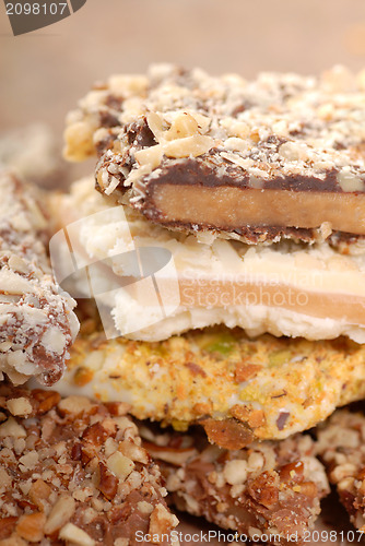 Image of Variety of English Toffee with a shallow depth of field