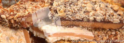 Image of Variety of English Toffee with a shallow depth of field