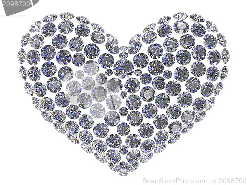 Image of Diamond heart