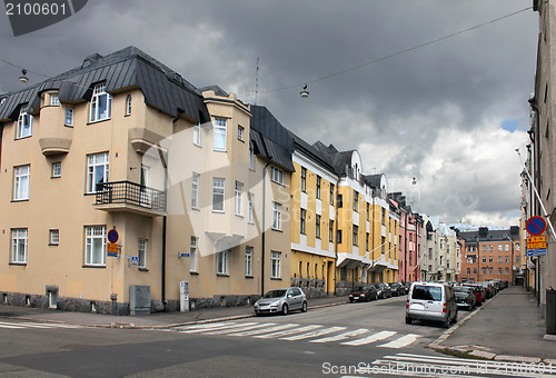 Image of Helsinki, Huvilakatu Street